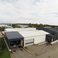 Own central warehouse